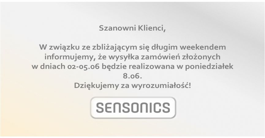 Wysyłka 02-05.06