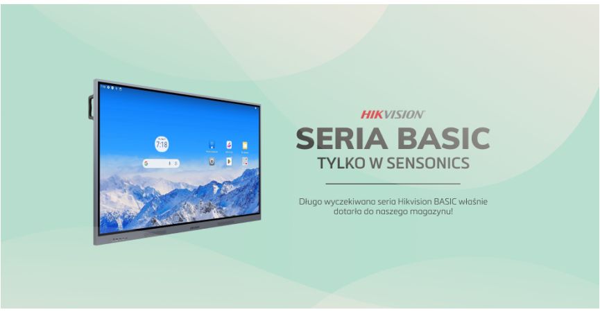 Seria Hikvision BASIC już tu jest!