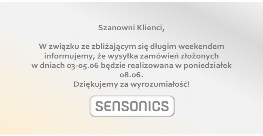 Wysyłka 03-05.06