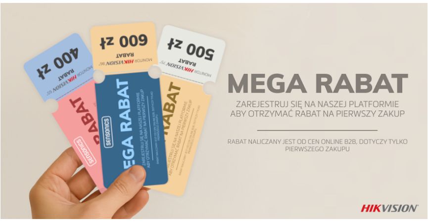 Przedłużamy promocję „Rabaty za rejestrację” do 30 września!