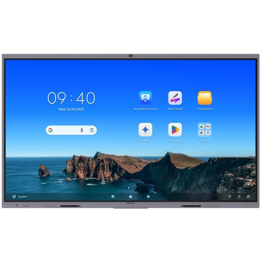 Hikvision DS-D5A65RB/B3 Monitor interaktywny 65", Android 16 (EDLA), kamera -zdjęcie numer 1