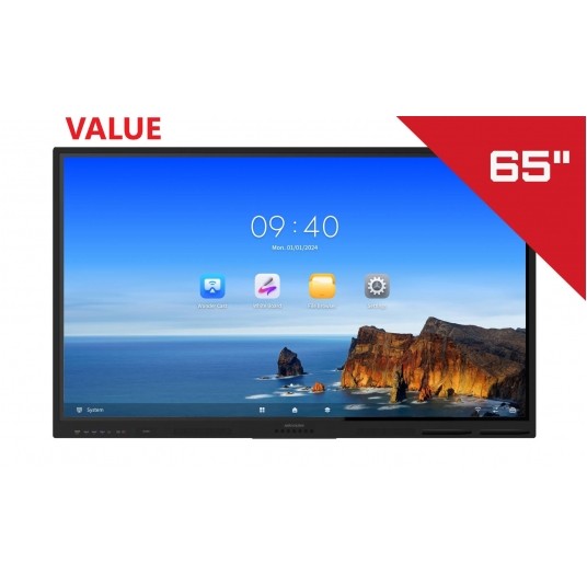 Hikvision DS-D5B65RB/EL monitor interaktywny 65” z Android 13 (seria Value) -zdjęcie numer 1