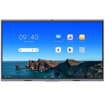 Hikvision DS-D5A75RB/B3 Monitor interaktywny 75", Android 16 (EDLA), kamera