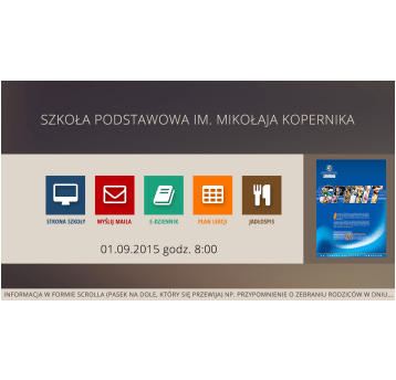 Szkolna Tablica Ogłoszeń 65`` INFOBOX STO-65G